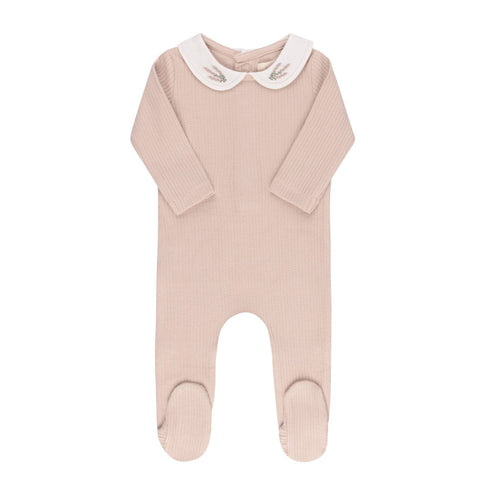 Girls Elys & Co Organic Embroidered Collar Collection
